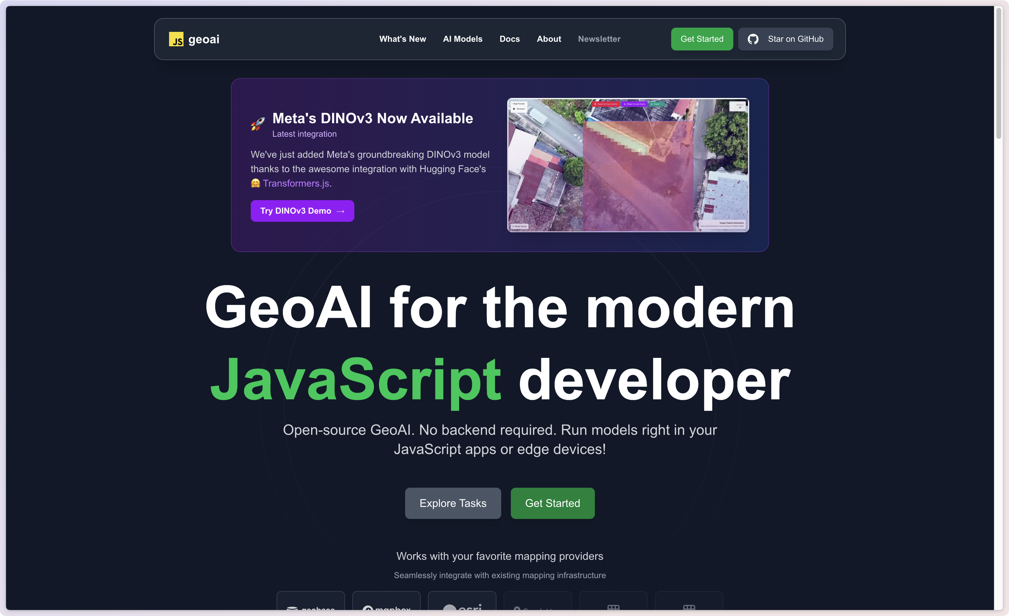 GeoAI.js talk preview